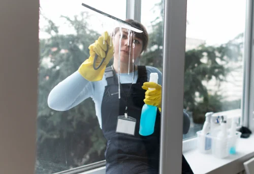 Nettoyage de vitres intérieures et extérieures à Aussois